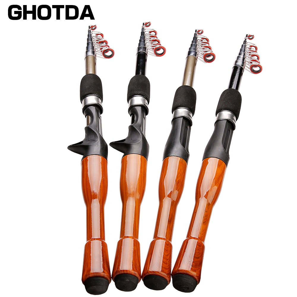 Fishing Rod Casting - 1.3M 1.6M 1.8M Spinning Casting Fishing