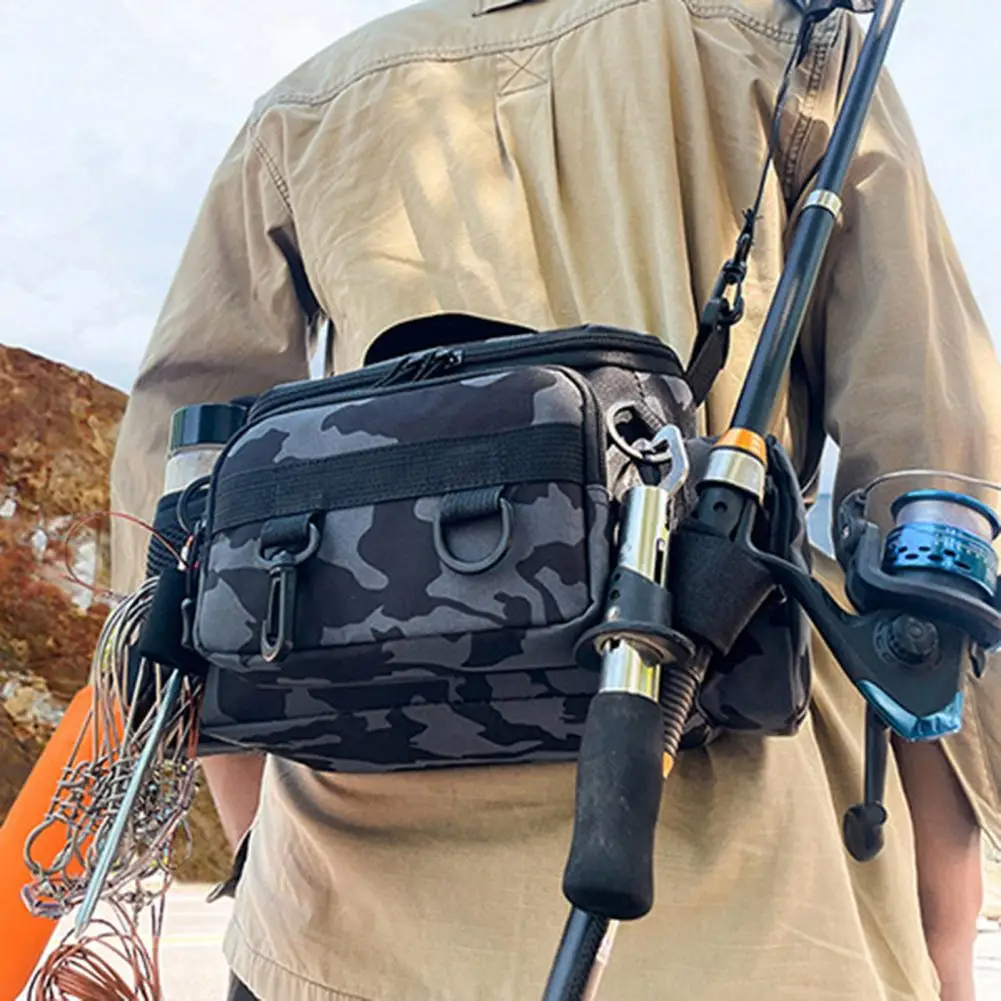 Fishing Rod Fly - Fishing tackle, shoulder bag, storage bag,