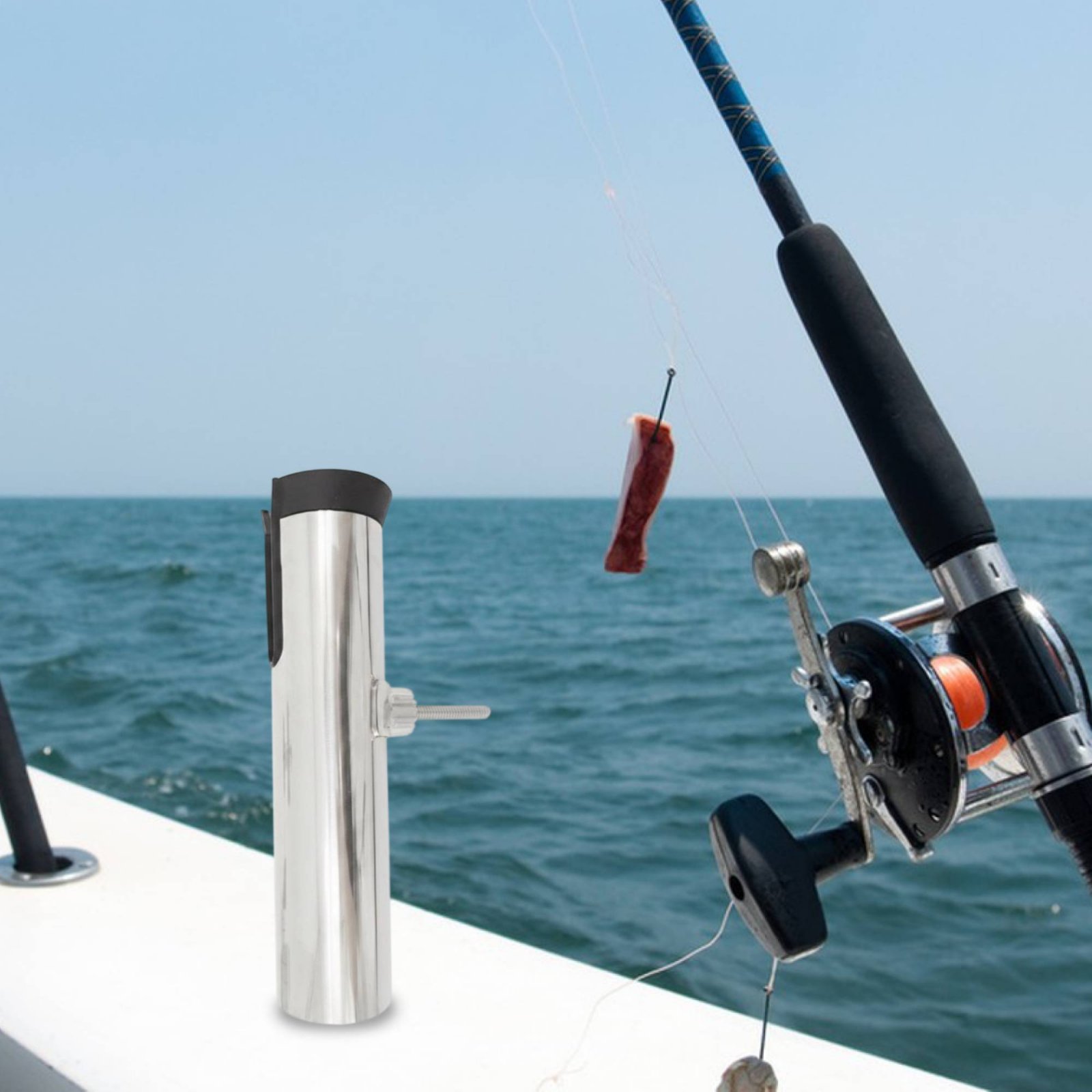 Adjustable Rail Mount Rod Hold - Fishing Rod Boat ulasan dan harga