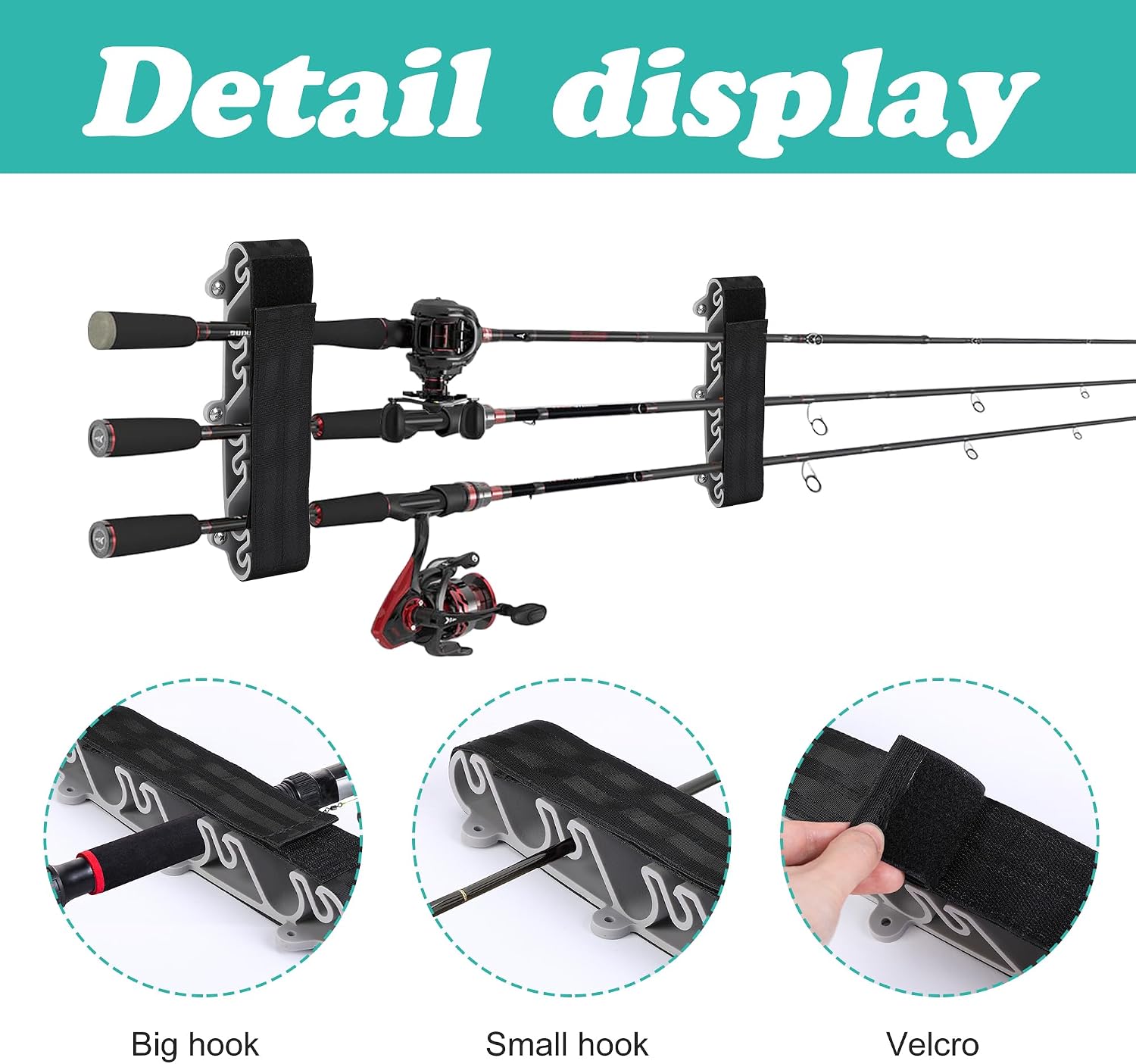 RunNico 2 pack Boating Vertica - Fishing Rod Boat ulasan dan harga
