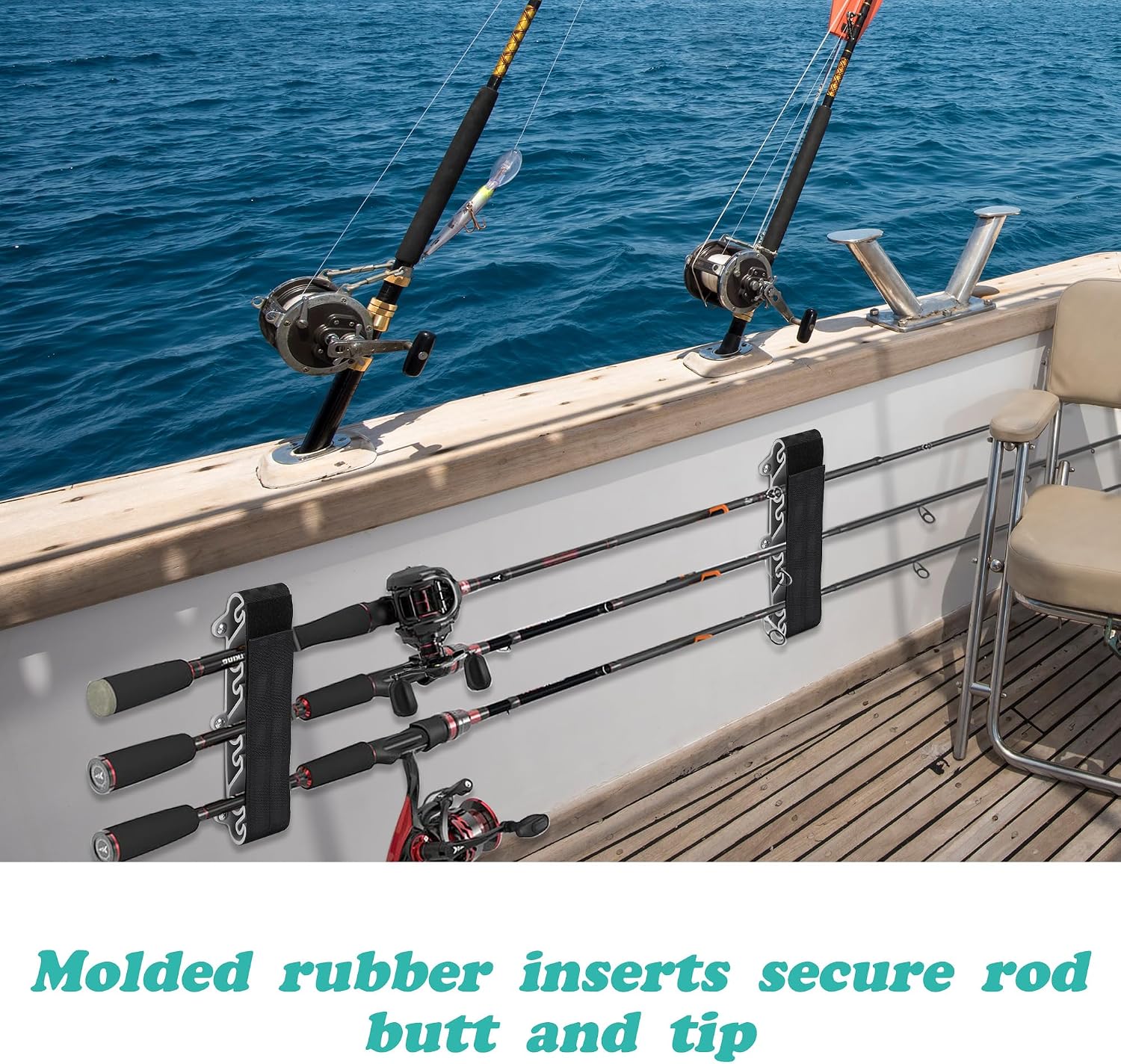 RunNico 2 pack Boating Vertica - Fishing Rod Boat ulasan dan harga