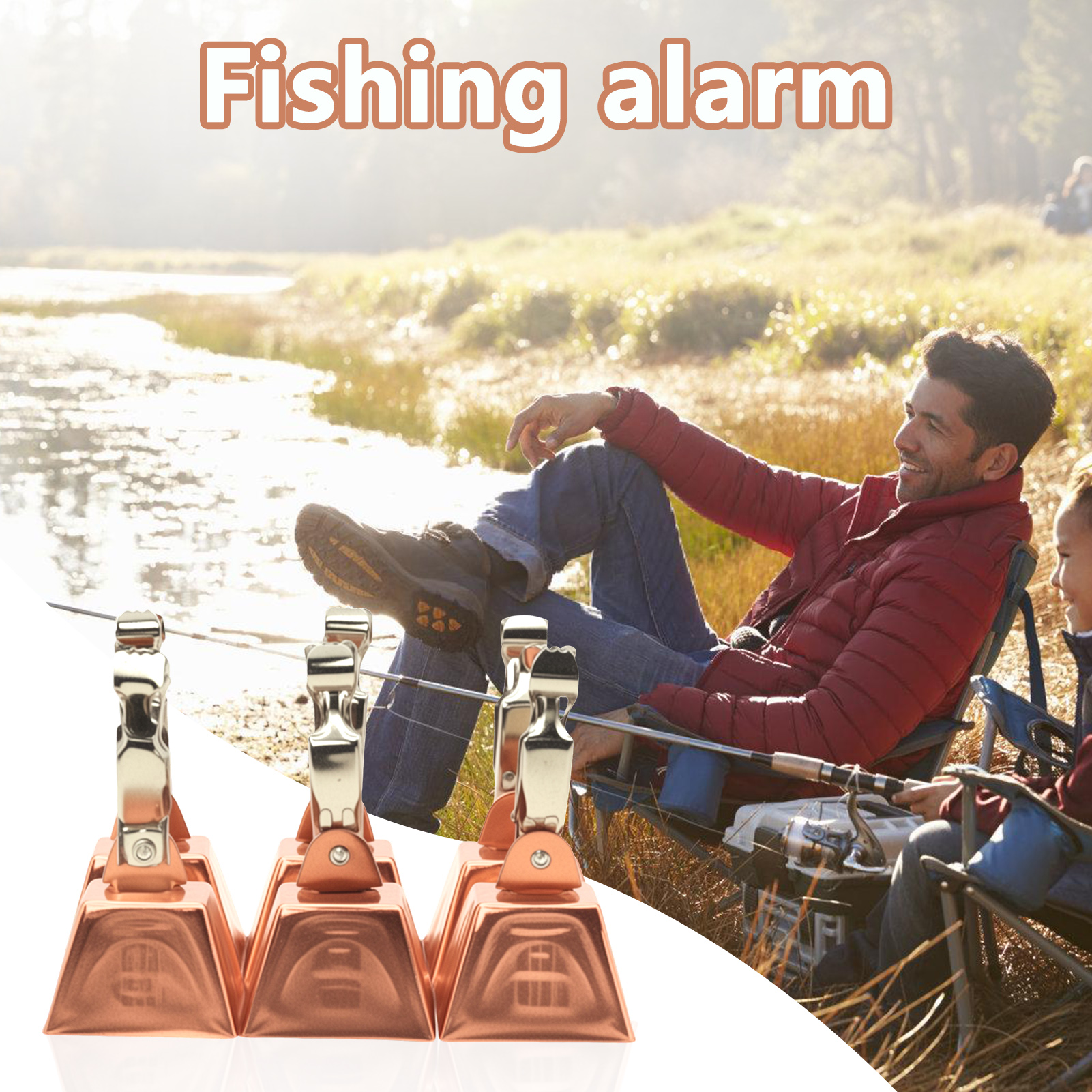 Fishing Bell Alarm Stainless S - Fishing Rod Casting ulasan dan harga