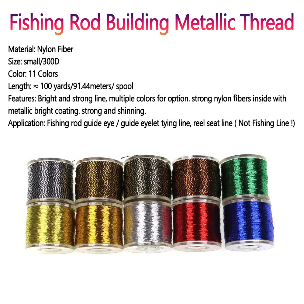100 yards/Spool Fishing Rod Bu - Fishing Rod Building Kit ulasan dan harga