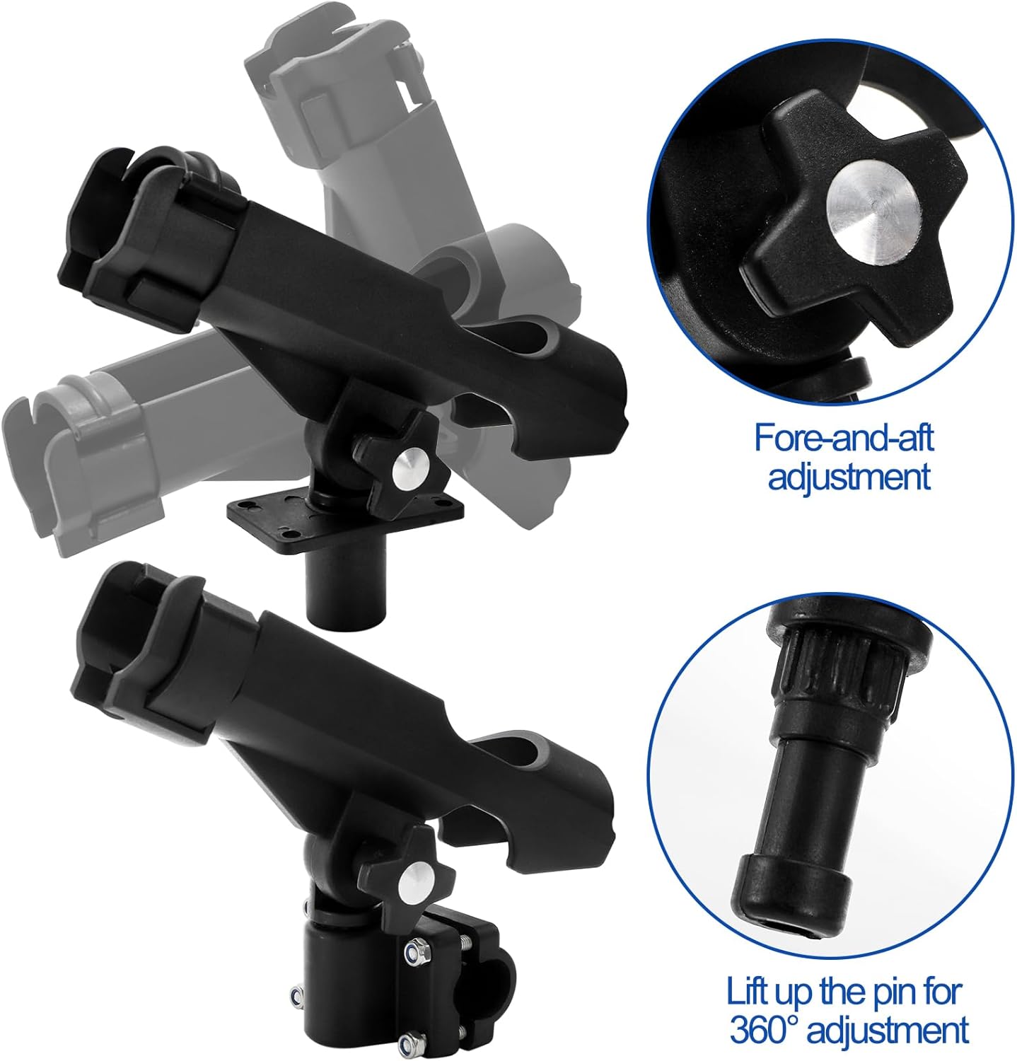 2 Pack Fishing Rod Holder with - Fishing Rod Boat ulasan dan harga