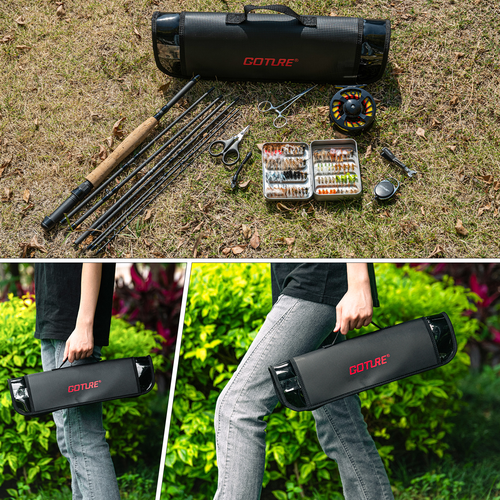 Goture Fly Fishing Rod and Ree - Fishing Rod Fly ulasan dan harga