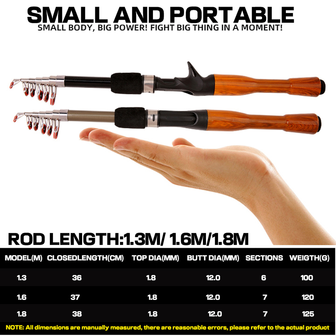 1.3M 1.6M 1.8M Spinning Castin - Fishing Rod Casting ulasan dan harga