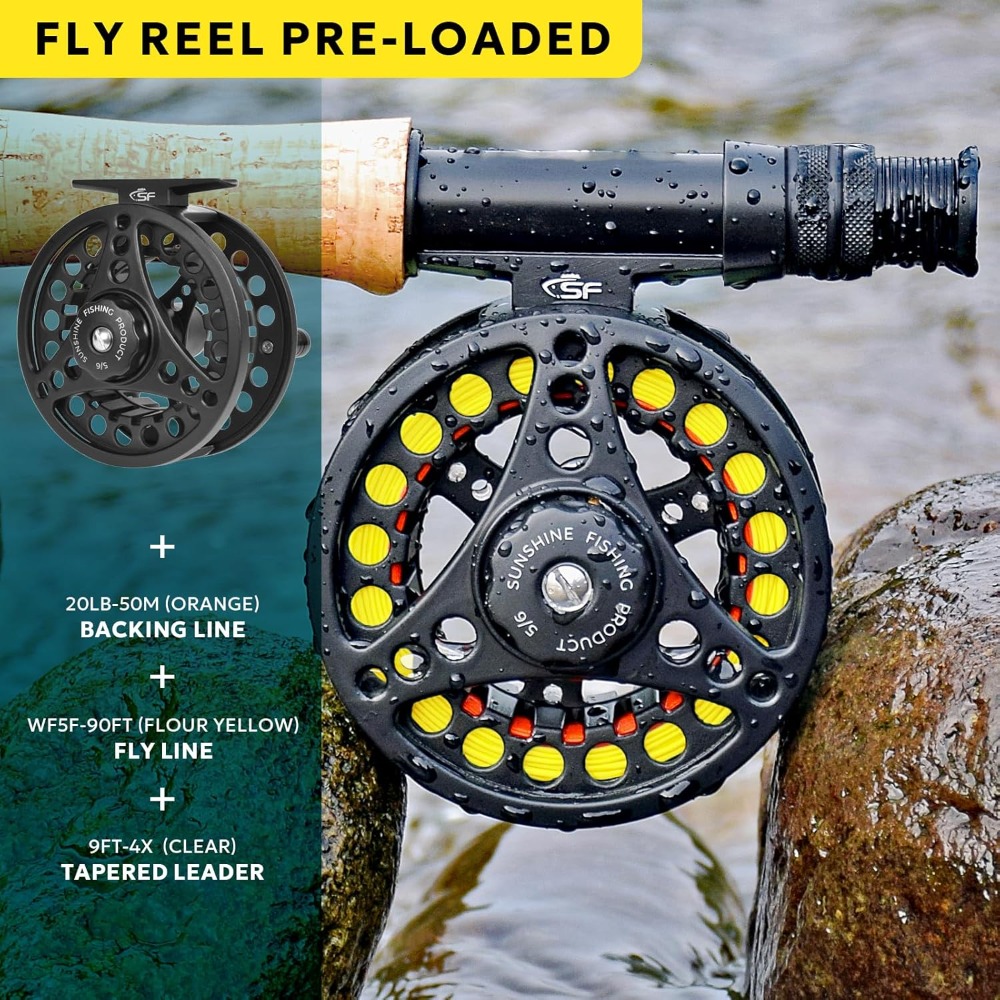 Fly Fishing Rod Combo Starter  - Fishing Rod Carbon Fiber ulasan dan harga