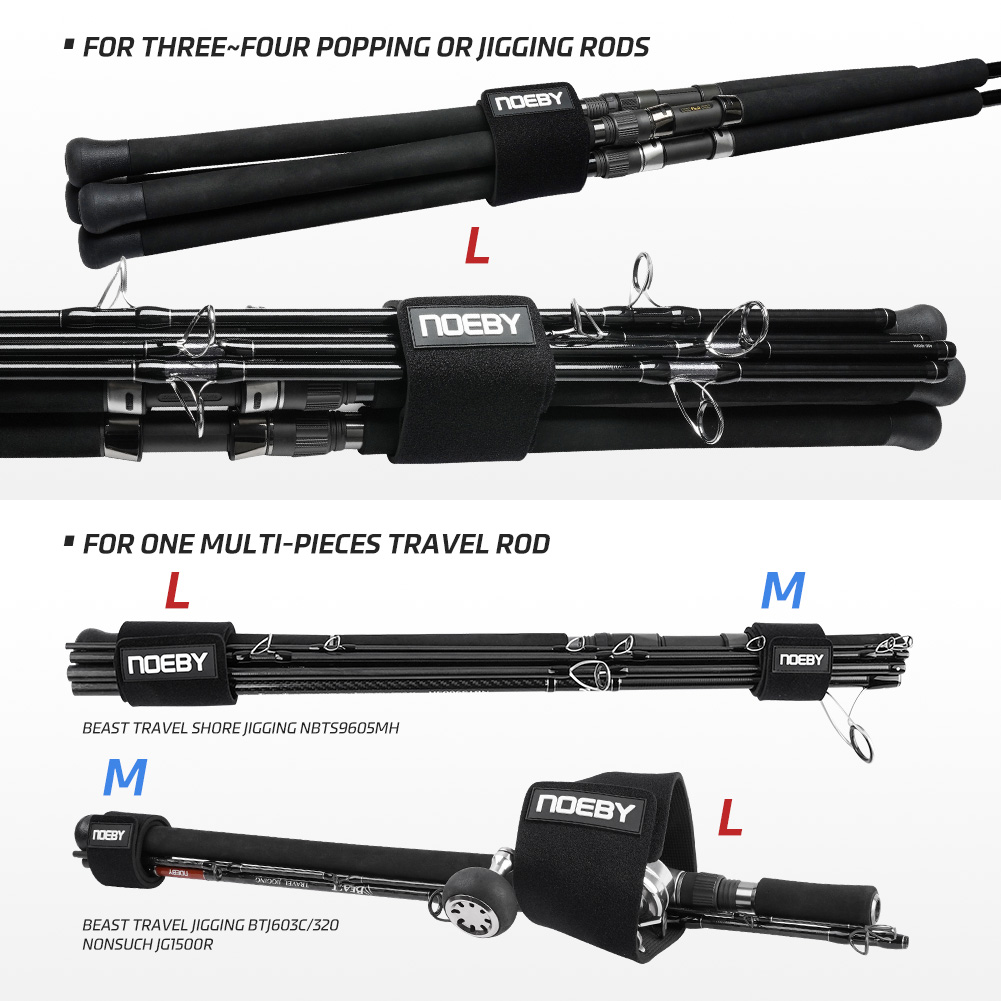 NOEBY Wide Fishing Rod Protect - Fishing Rod Casting ulasan dan harga