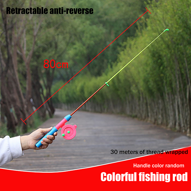 Retractable Winter Ice Fishing - Fishing Rod Spinning ulasan dan harga