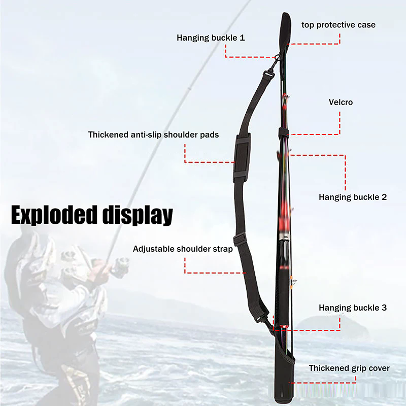 Adjustable Fishing Rod Storage - Fishing Rod Combo ulasan dan harga
