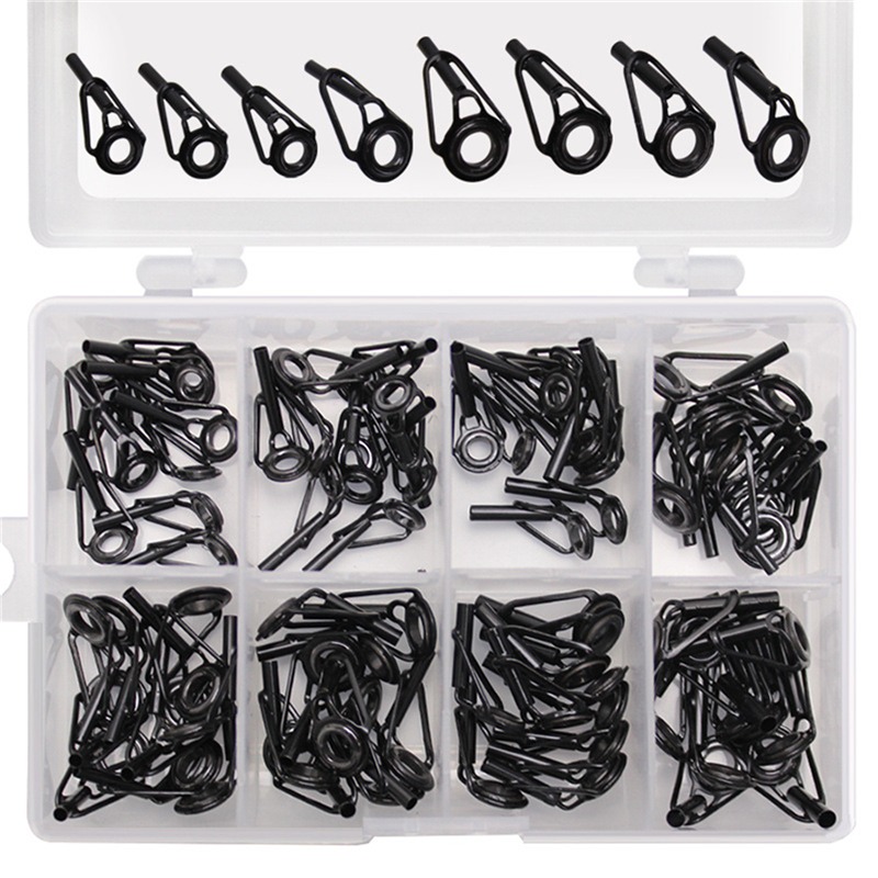 8/80Pcs Fishing Rod Guides Hig - Fishing Rod Repair Kit ulasan dan harga