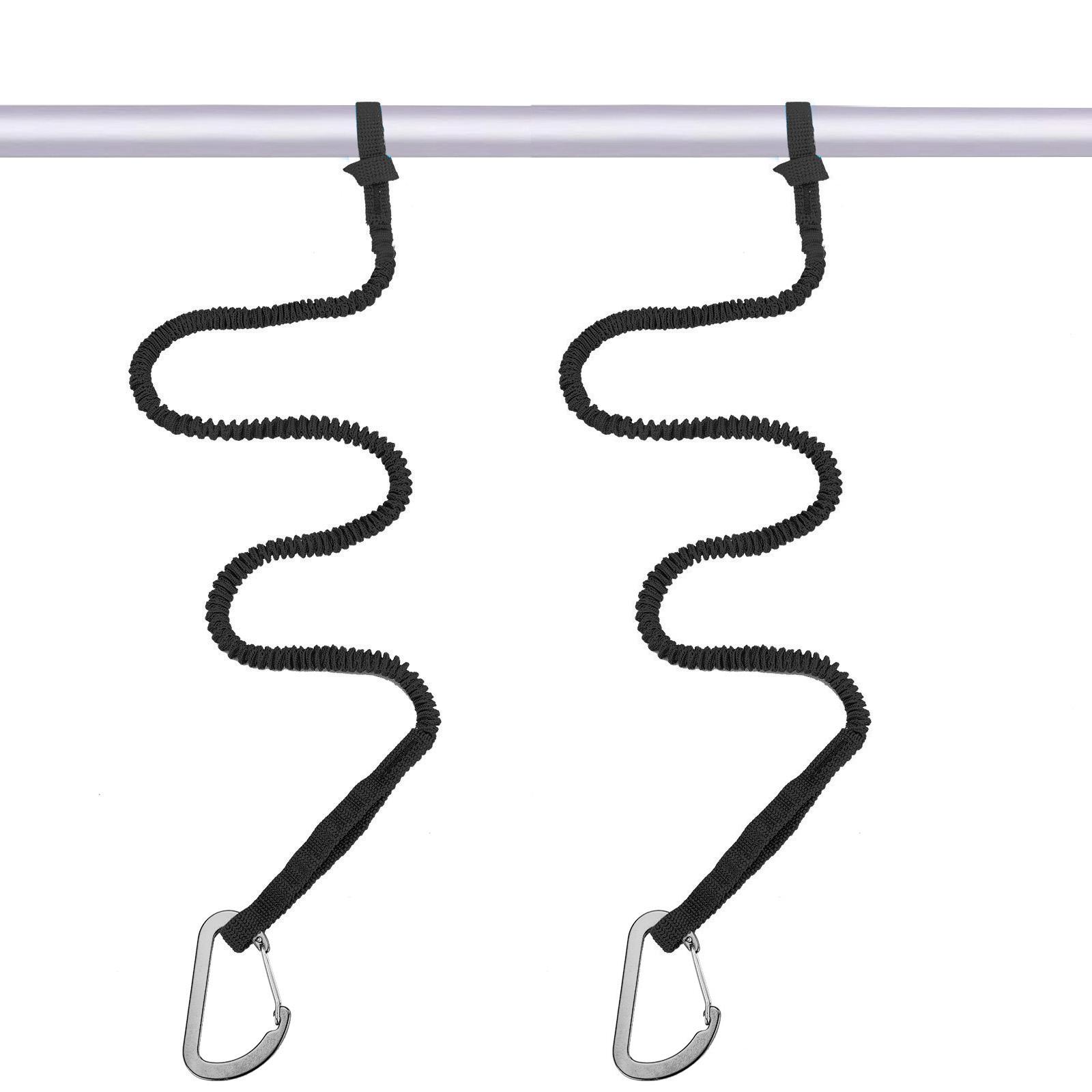 Elastic Kayak Paddle Leash Nyl - Fishing Rod Boat ulasan dan harga