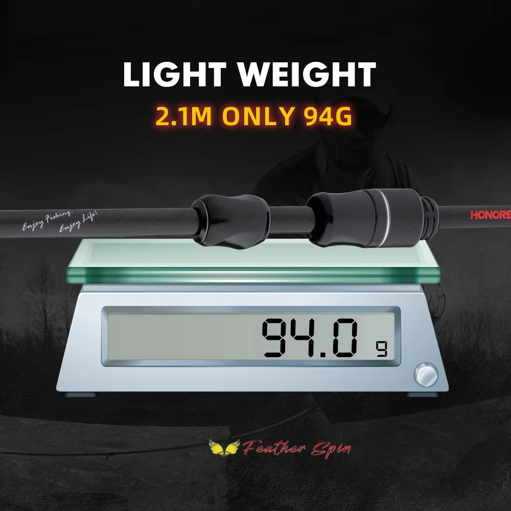Freshwater Perch Bass Spinning - Fishing Rod Carbon Fiber ulasan dan harga