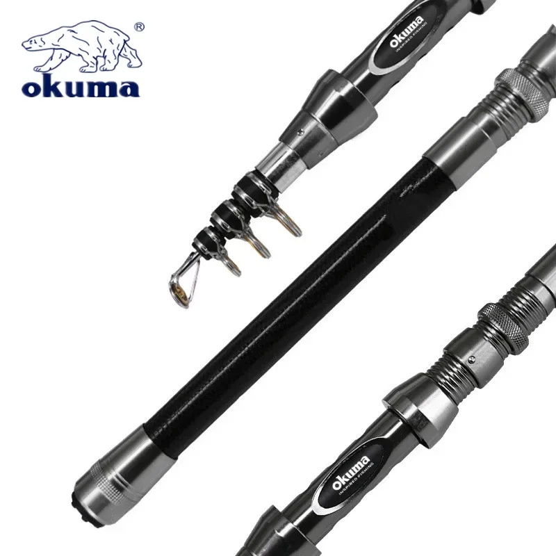 OKUMA New Carbon Rock Rod 1.5M - Fishing Rod Surf ulasan dan harga