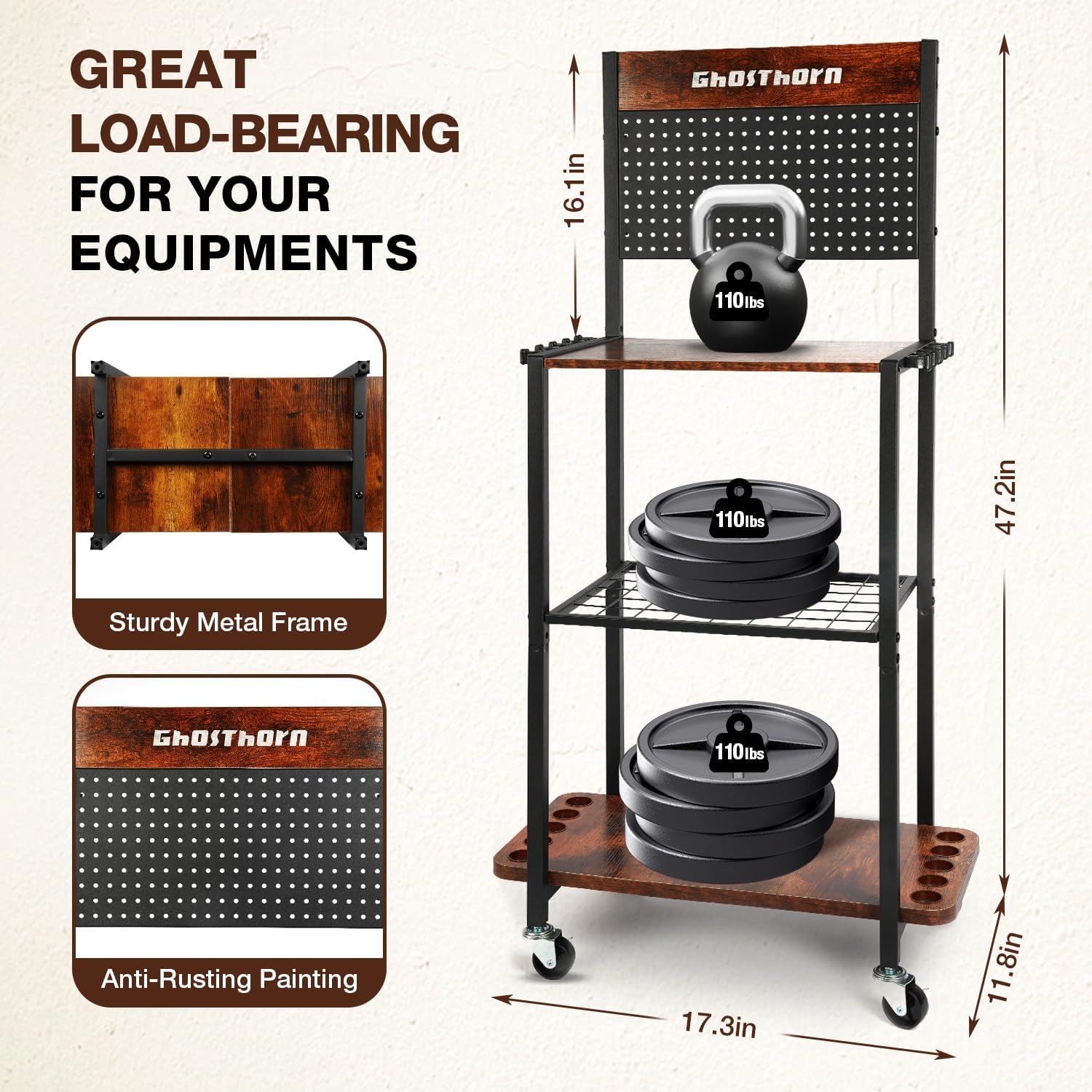 Fishing Rod Holder for Garage  - Fishing Rod Holder ulasan dan harga