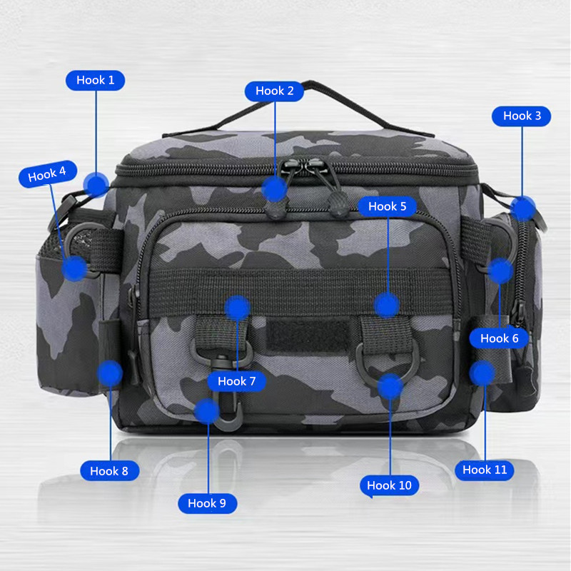 Fishing Tackle Backpack with R - Fishing Rod Fly ulasan dan harga