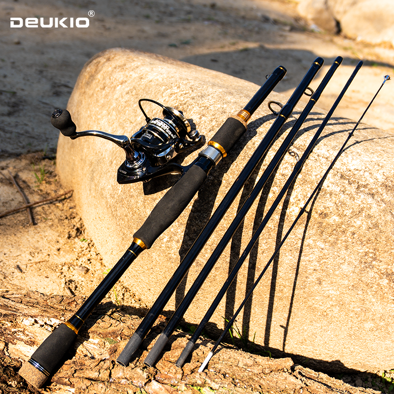 DEUKIO Fishing Rod Reel Combo  - Fishing Rod Carbon Fiber ulasan dan harga