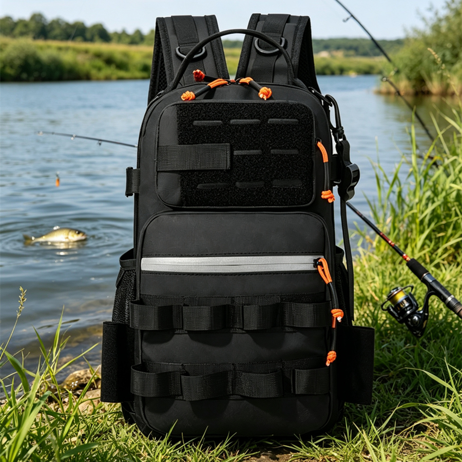 New Style Fishing Backpack Tac - Fishing Rod Fly ulasan dan harga