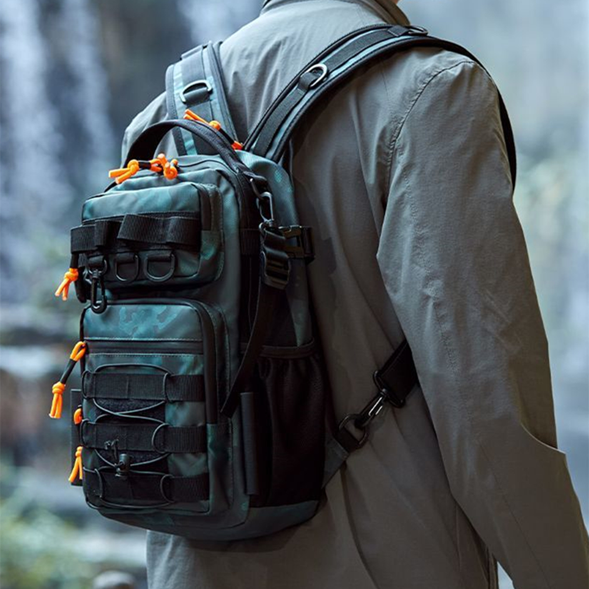 New Style Fishing Backpack Tac - Fishing Rod Fly ulasan dan harga