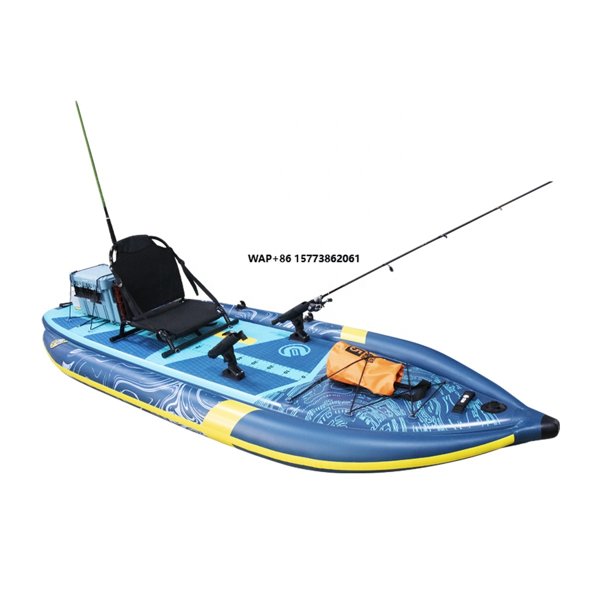 Three Air Chamber Inflatable F - Fishing Rod Holder ulasan dan harga